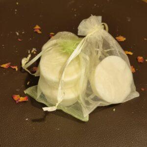 Circle size Castile Soap with lemon grass natural fragrance natural colour