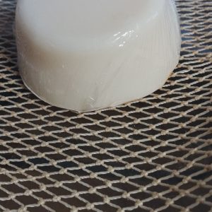 Circle shape of castile soap with lemon grass natural fragrance