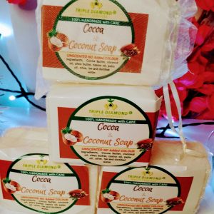 Cocoa and Coconut Soap without essential oil (95g)