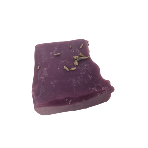 Thick Slices of lavender handmade soap
